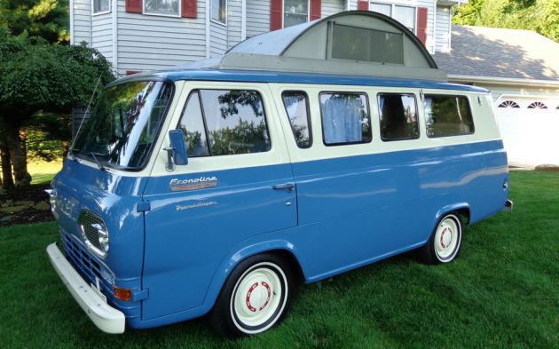 Very Rare Early RV: Ford Econoline Travel Wagon – Barn Finds