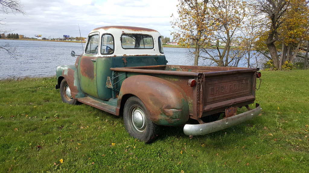 rust patina truck