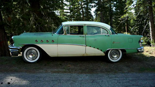 slightly weathered classic 1955 buick century slightly weathered classic 1955 buick