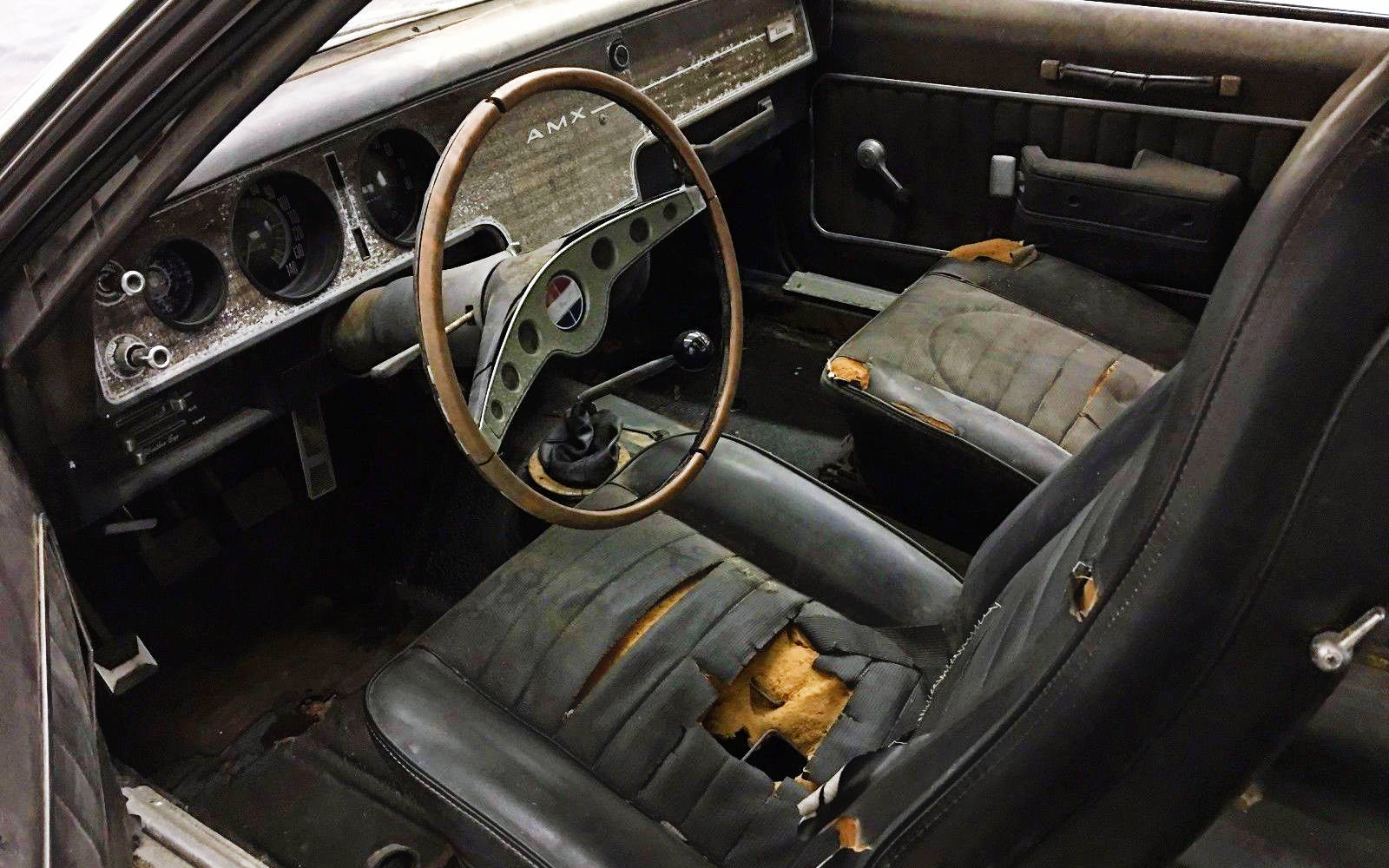 1970 AMC AMX Interior – Barn Finds