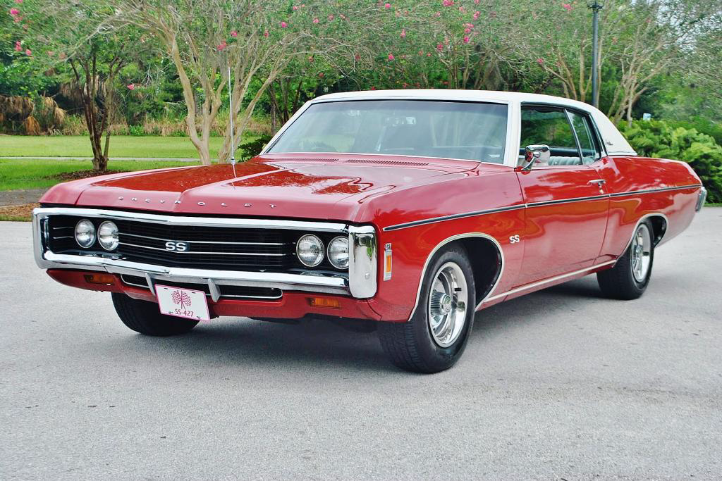 427 And A 4-Speed! 1969 Chevrolet Impala SS