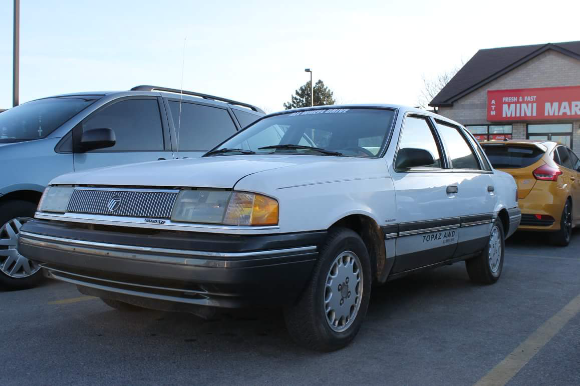 Rust Free 4x4: 1991 Mercury Topaz LTS 4WD