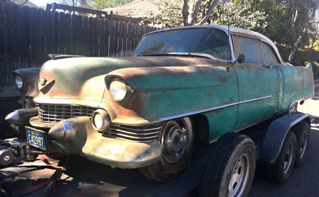 stylish barn find 1954 cadillac series 62 coupe stylish barn find 1954 cadillac series