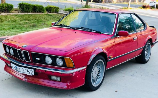 No Reserve Euro Spec 1985 Bmw M635csi