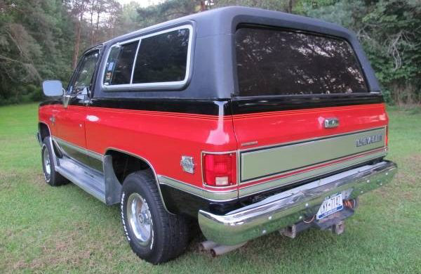 one owner 1987 chevrolet blazer k5 silverado one owner 1987 chevrolet blazer k5