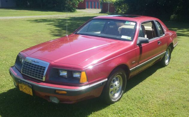 sub 17k mile 1984 ford thunderbird turbo coupe sub 17k mile 1984 ford thunderbird