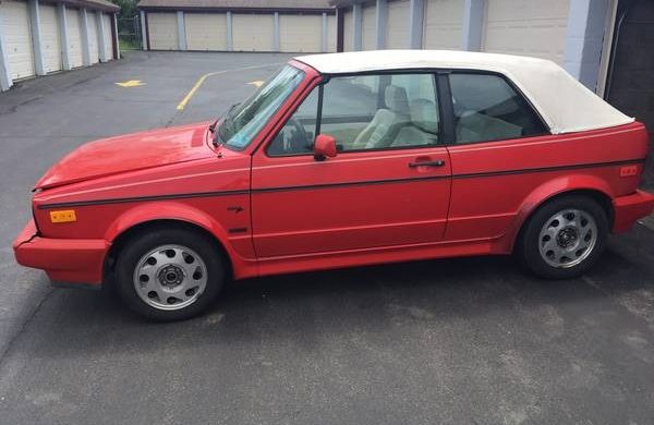 Storage Unit Find 1993 Volkswagen Cabriolet