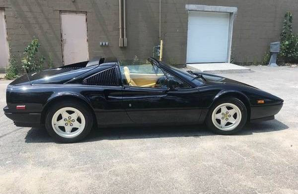 Beautiful In Black 1987 Ferrari 328 Gts