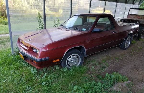 Carport Queen 1984 Dodge Rampage