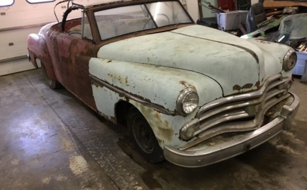 sitting for 40 years 1950 dodge wayfarer 2 door convertible 1950 dodge wayfarer 2 door convertible