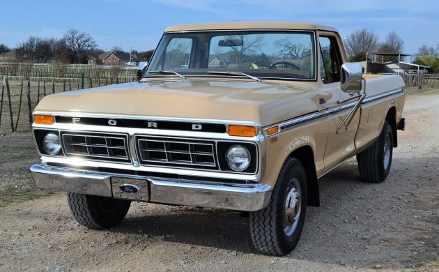 3k Mile Survivor: 1977 Ford F-350 Ranger – Barn Finds