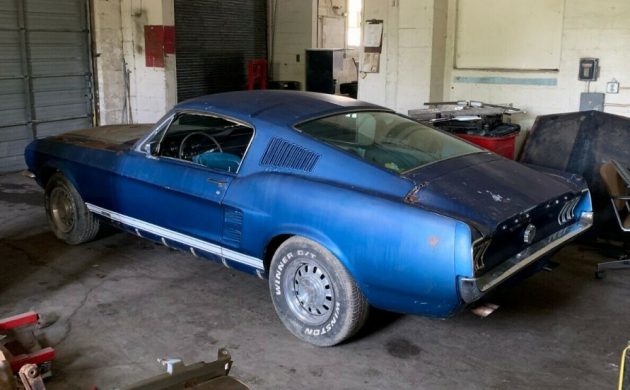 1967 Ford Mustang GT Fastback project car