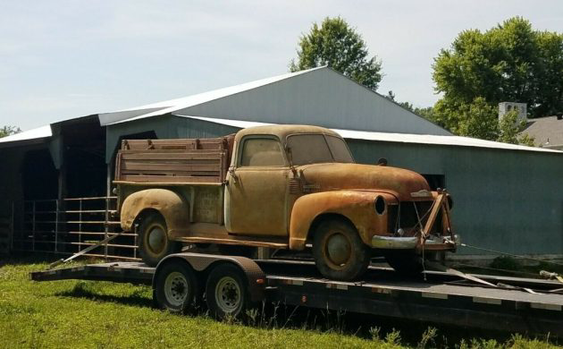 True Barn Find 1949 Chevrolet 3600 Pickup