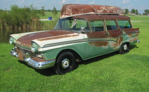 1957 ford fairlane ranch wagon with a hidden surprise 1957 ford fairlane ranch wagon with a