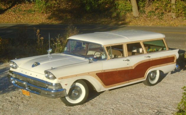 amazing survivor 1958 ford country squire woody wagon 1958 ford country squire woody wagon