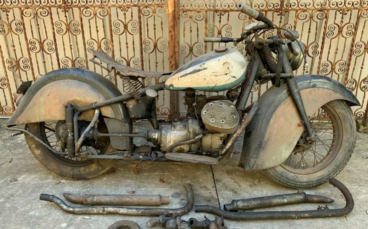 indian ww2 motorcycle