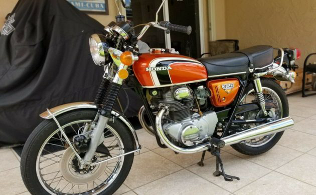 All Original 5k Mile 1972 Honda Cb350