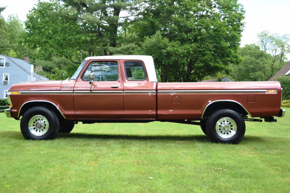 1979 Ford F-350 SuperCab 4x4_side driver – Barn Finds