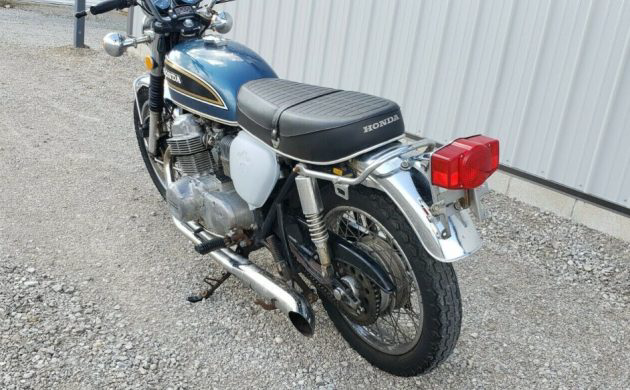 Planet Blue Survivor: 1975 Honda CB750 – Barn Finds