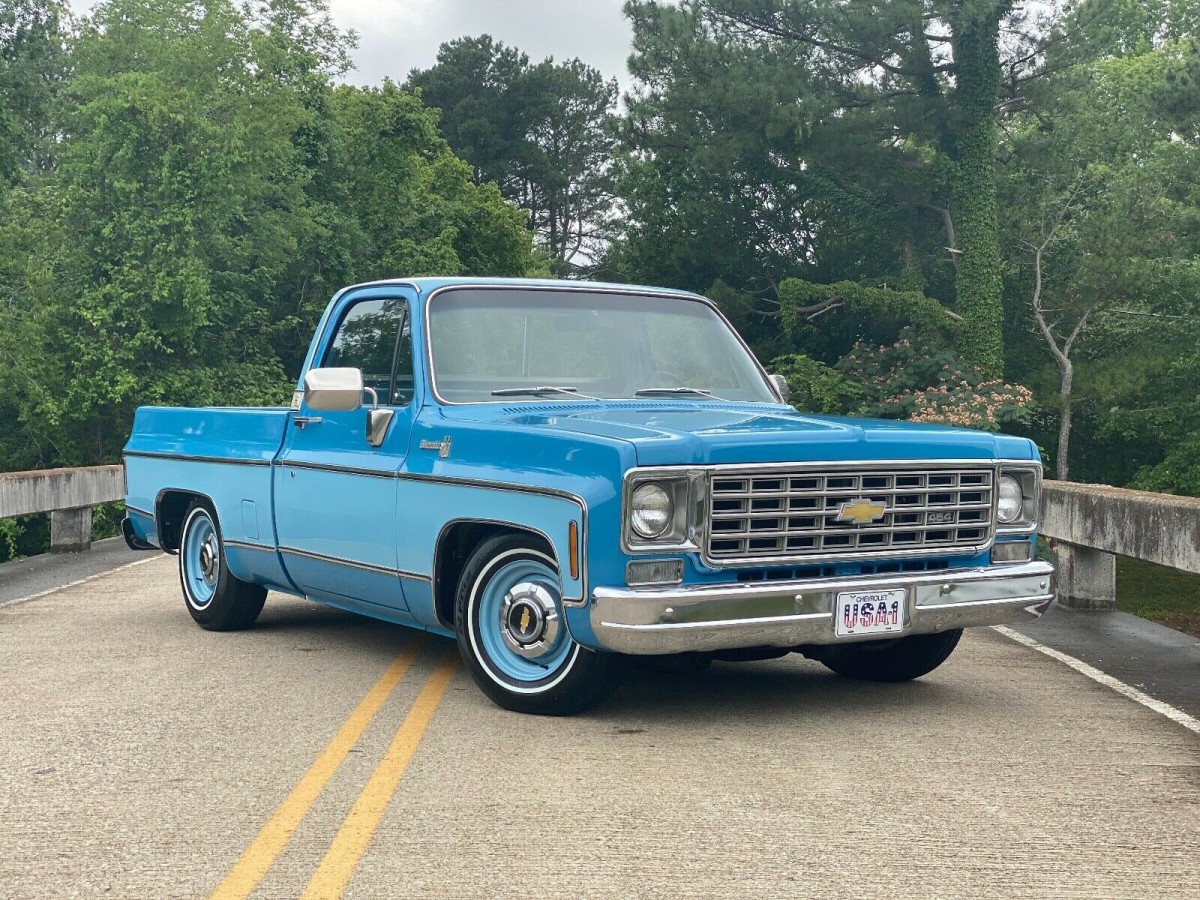 Super Shop Truck 1976 Chevrolet C 10 Short Bed 454 